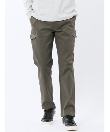 ピケストレッチ カーゴトラウザーパンツ