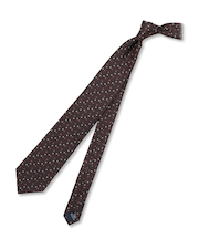 ファットゥーラ/FATTURA シルク撥水加工 レギュラータイ 8.0cm幅