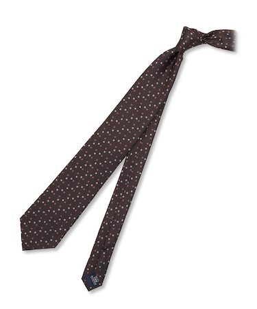 ファットゥーラ/FATTURA シルク撥水加工 レギュラータイ 8.0cm幅