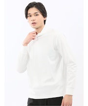 【DRESS T-SHIRT】シルケットスムス タートルネック 長袖Tシャツ