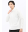 【DRESS T-SHIRT】シルケットスムス タートルネック 長袖Tシャツ