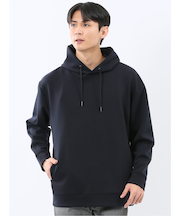 ストレッチ ソフトダンボール 長袖プルパーカー