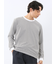 マルチボーダー クルーネック長袖Tシャツ