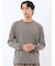 マルチボーダー クルーネック長袖Tシャツ