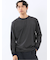 マルチボーダー クルーネック長袖Tシャツ