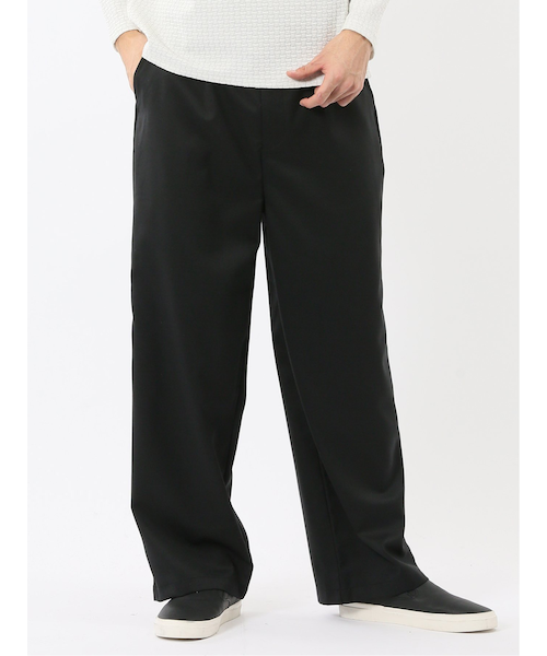 NAMACHEKO ランダウトラウザーパンツ、ワイドスラックス NAMACHEKO ランダウトラウザーパンツ、ワイドスラックス セール