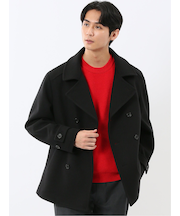 ストレッチメルトン ピーコート