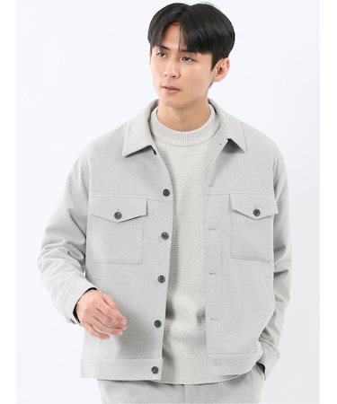 ツイルフランネル トラッカージャケット(セットアップ可能)