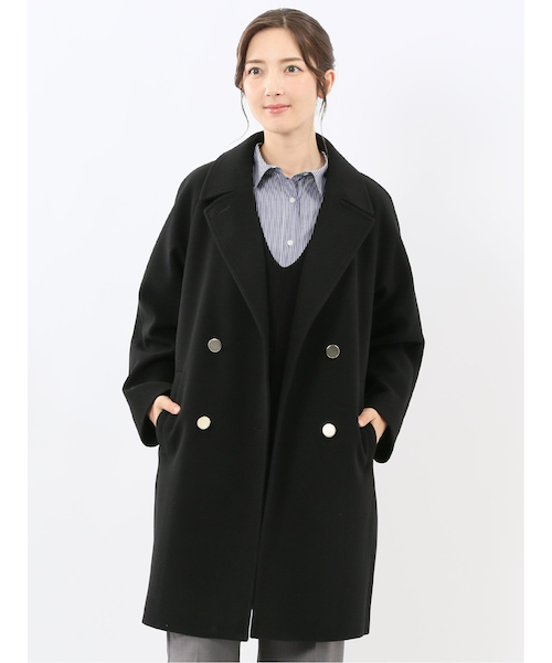 ハンドウォッシャブル オーバーサイズ ピーコート｜タカキューの通販