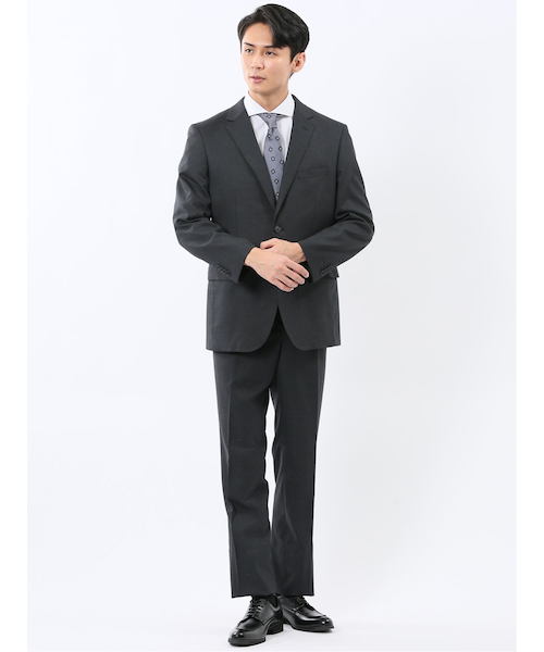 ストレッチウォッシャブル レギュラーフィット 2ボタン2ピーススーツ