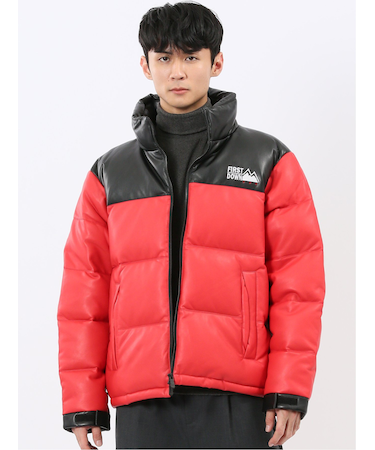 FIRSTDOWN USA 合成皮革 切替 スタンドダウン