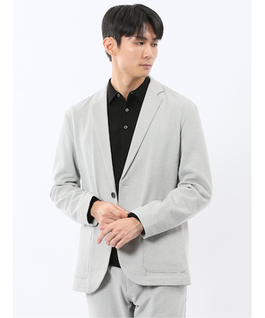 ツイルフランネル 2ボタンジャケット(セットアップ可能)