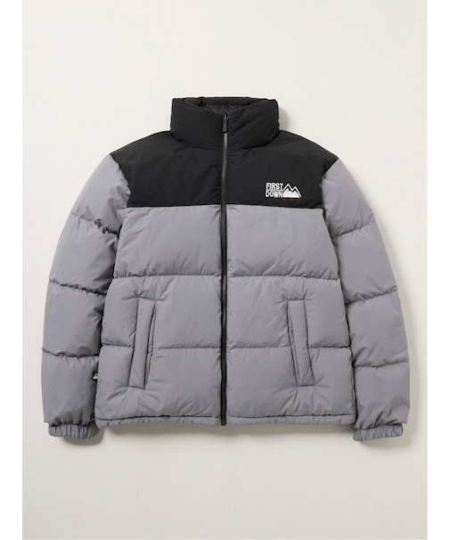 FIRSTDOWN USA BUBBLE 撥水防風 リバーシブル スタンドダウン