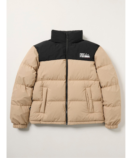 FIRSTDOWN USA BUBBLE 撥水防風 リバーシブル スタンドダウン