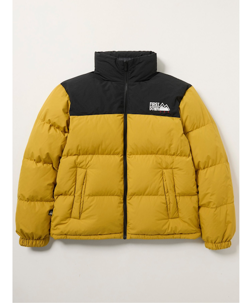 FIRSTDOWN USA BUBBLE 撥水防風 リバーシブル スタンドダウン