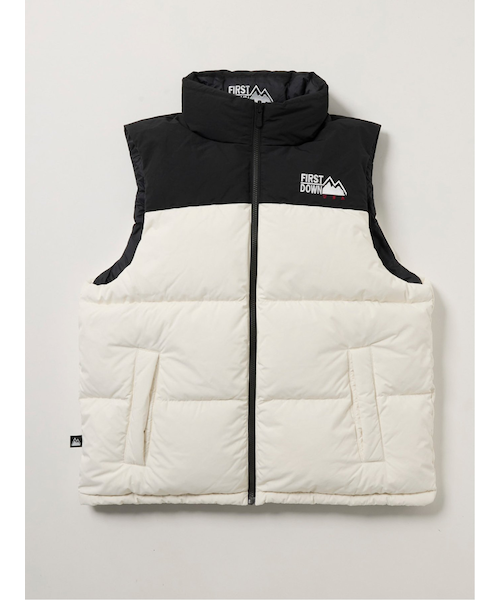 FIRSTDOWN USA 撥水防風 リバーシブル ダウンベスト｜タカキューの通販