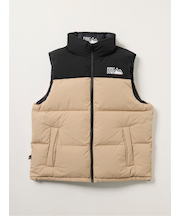 FIRSTDOWN USA 撥水防風 リバーシブル ダウンベスト