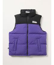 FIRSTDOWN USA 撥水防風 リバーシブル ダウンベスト