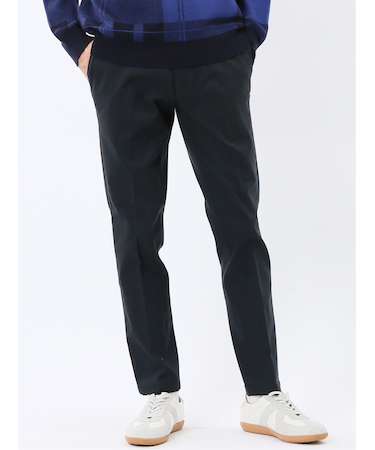 クロスストレッチ+ウォーム トラウザーパンツ ピンヘッド