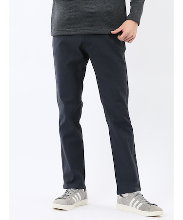 クロスストレッチ+ウォーム スリムパンツ カルゼ