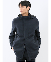 ストレッチメルトン フード脱着 コート