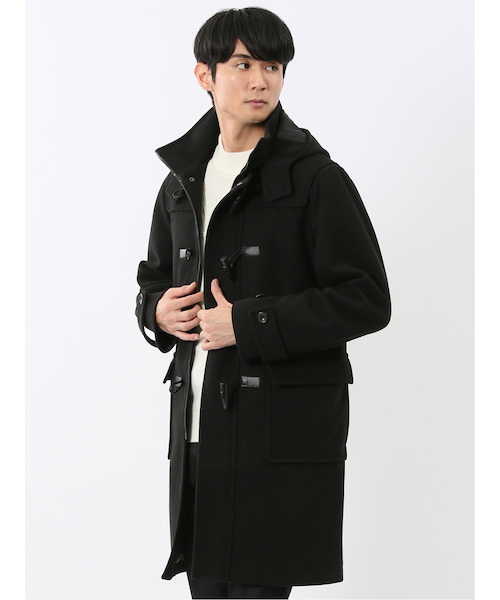 ストレッチメルトン ダッフルコート｜タカキューの通販｜&mall（アンド