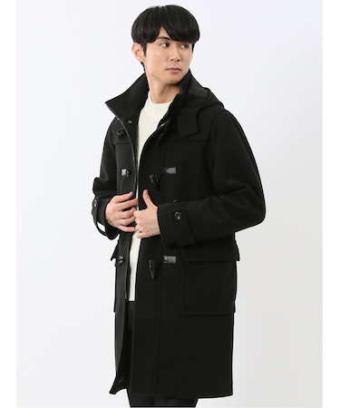 ストレッチメルトン ダッフルコート