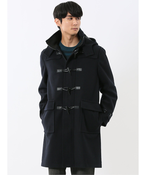 ストレッチメルトン ダッフルコート｜タカキューの通販｜&mall（アンド