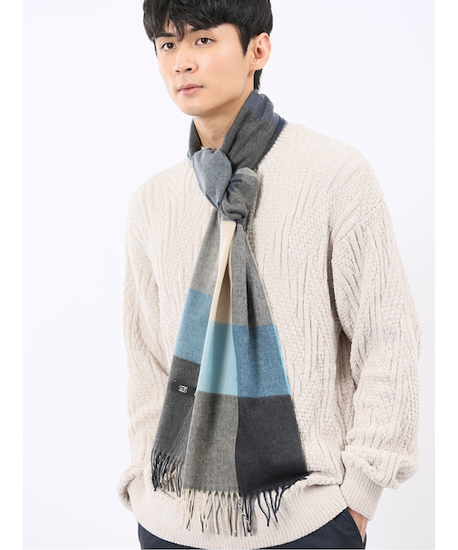 ヴィ・フラース/V.FRAAS カシミンクマフラー