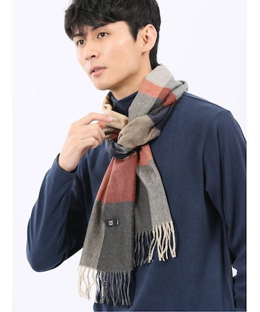 ヴィ・フラース/V.FRAAS カシミンクマフラー