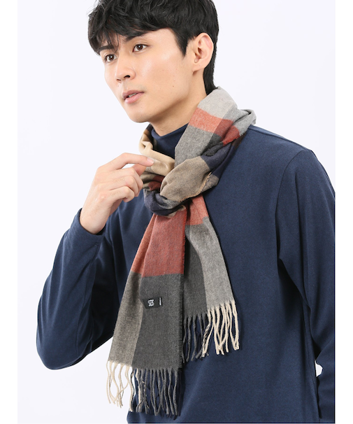 ヴィ・フラース/V.FRAAS カシミンクマフラー