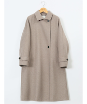 ストレッチ ハンドウォッシャブル 2WAY ロングコート