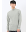 【WEB限定】KAITEKI+ ストレッチワッフル モックネック長袖Tシャツ
