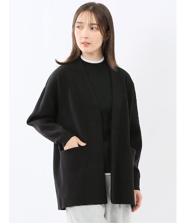 ウォッシャブル トッパーニットコーディガン