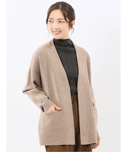 ウォッシャブル トッパーニットコーディガン