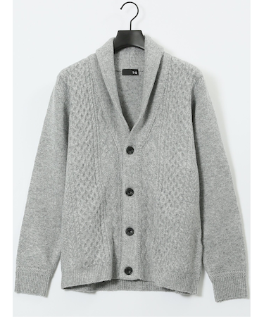 ハンドウォッシャブル ストレッチ ショールカーディガン