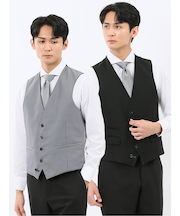 フォーマル リバーシブルベスト