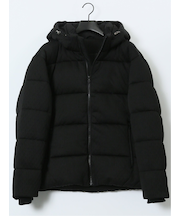 カットジャガード フード脱着 中綿ブルゾン