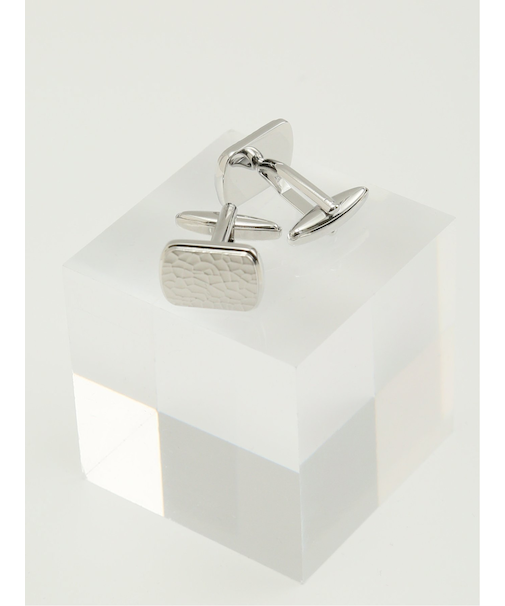 ウロコ調 レクタングルカフス