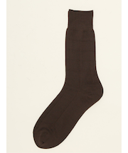 抗菌防臭 チェック柄クルーソックス