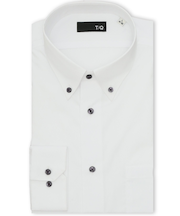 イージーアイロン NEWスタンダードフィット ショートボタンダウン長袖シャツ