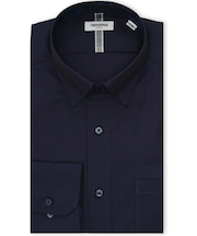 イージーアイロン NEWスタンダードフィット スナップダウン長袖シャツ