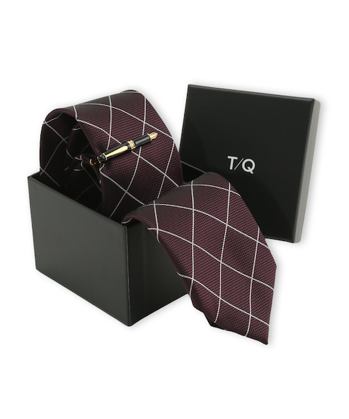 ネクタイ＆タイバー BOXセット｜タカキューの通販｜&mall（アンド
