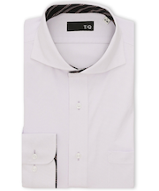 ノンアイロンストレッチ NEWスタンダードフィット カッタウェイ長袖ニットシャツ