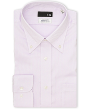 綿100% ノンアイロン NEWスタンダードフィット ボタンダウン長袖シャツ