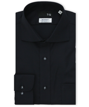 綿100% ノンアイロン NEWスタンダードフィット カッタウェイ長袖シャツ