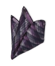 シルク アーガイルカリグラフィー ポケットチーフ