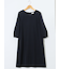 ダブルクロス サックワンピース 紺(セットアップ可能)