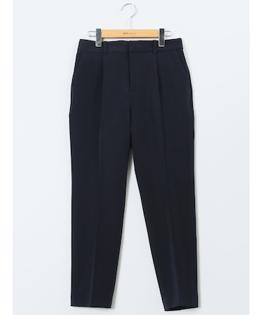 ダブルクロス テーパードパンツ 紺(セットアップ可能)