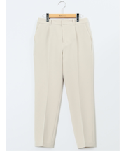 ダブルクロス テーパードパンツ ベージュ(セットアップ可能)